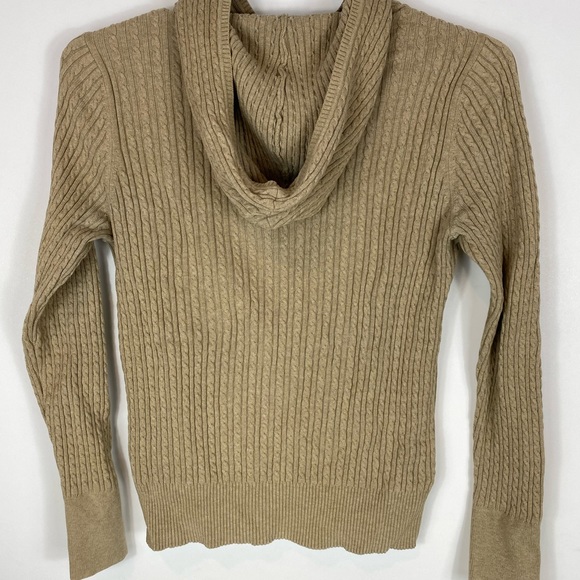 Hooded Sweater Tommy Hilfiger Cable knit Medium - Picture 2 of 5